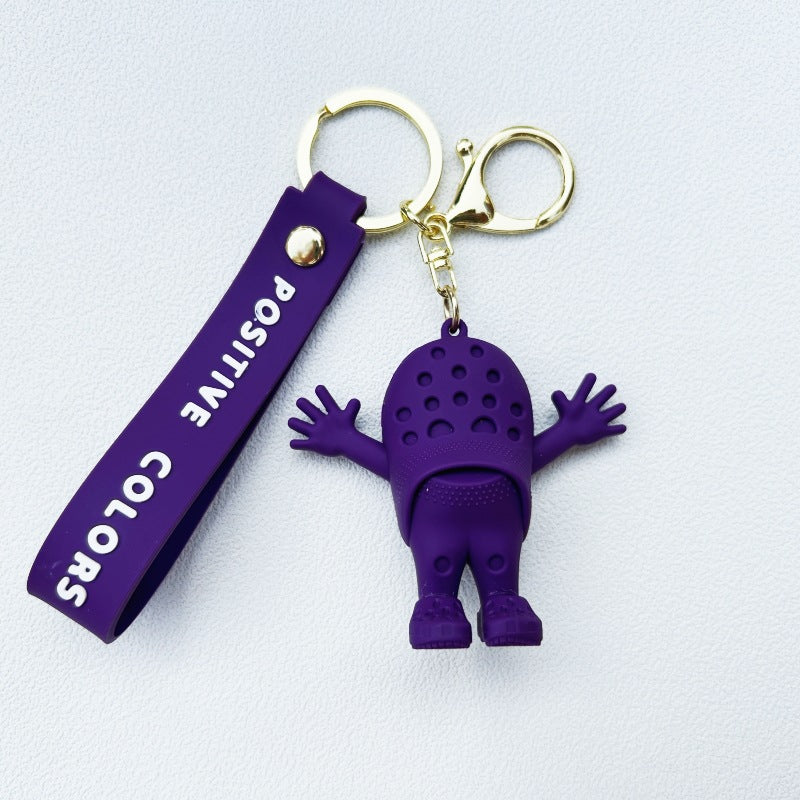 Wholesale PVC Cute Hole Shoes, Slippers, Keychains